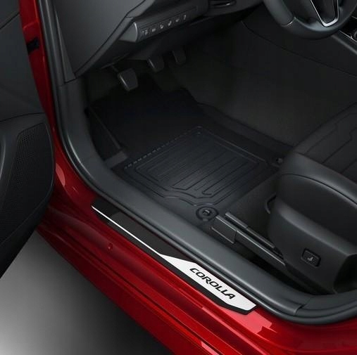 Toyota Corolla Gumové rohože komplet čierne PW210-02012 Oe