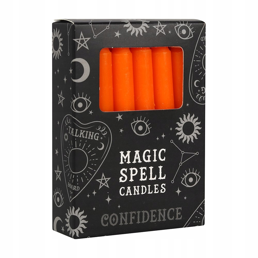 

Zestaw Pomarańczowych Magicznych Świec 12SZT