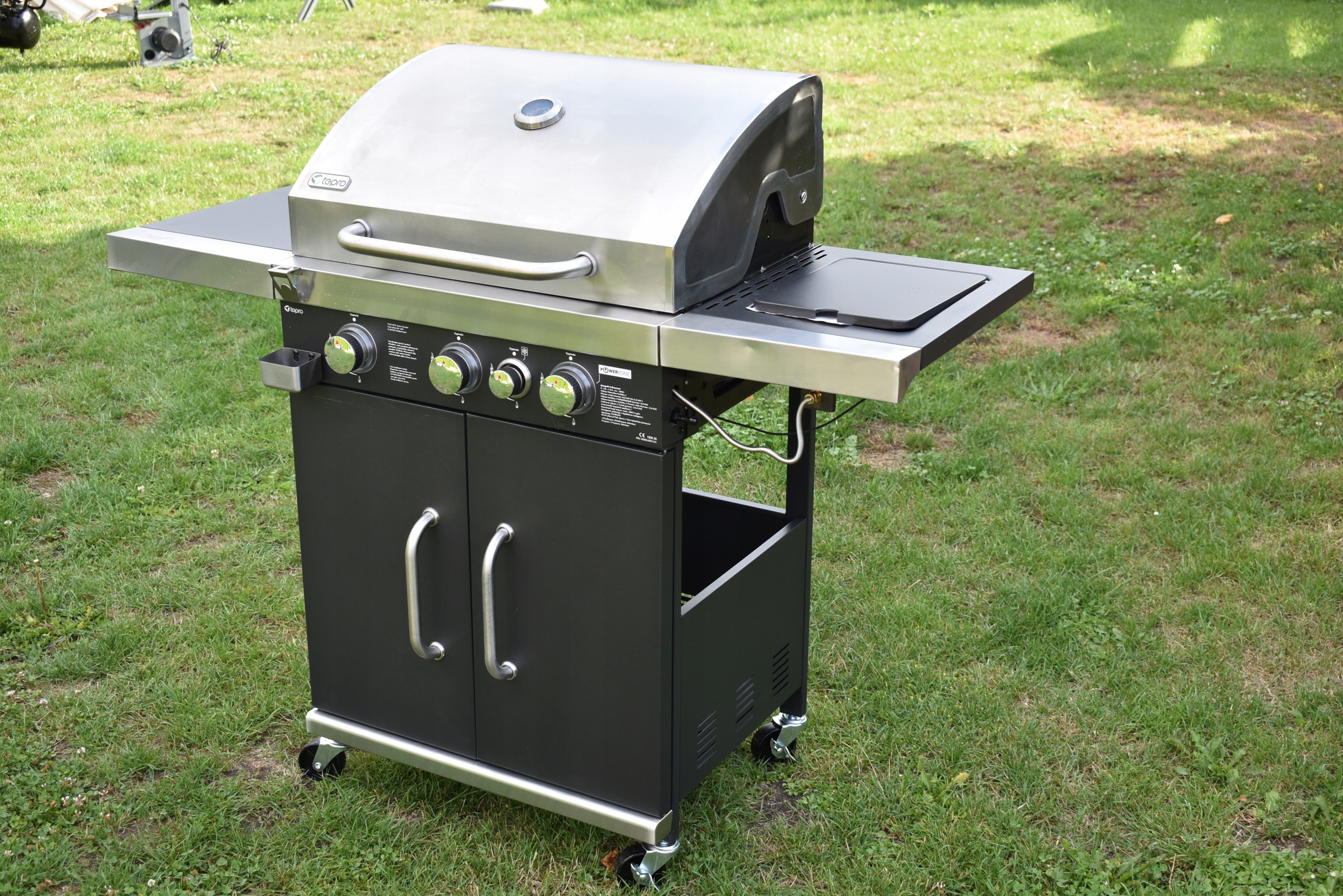 Grill gazowy 3 ogrodowy 12433678326 - Allegro.pl