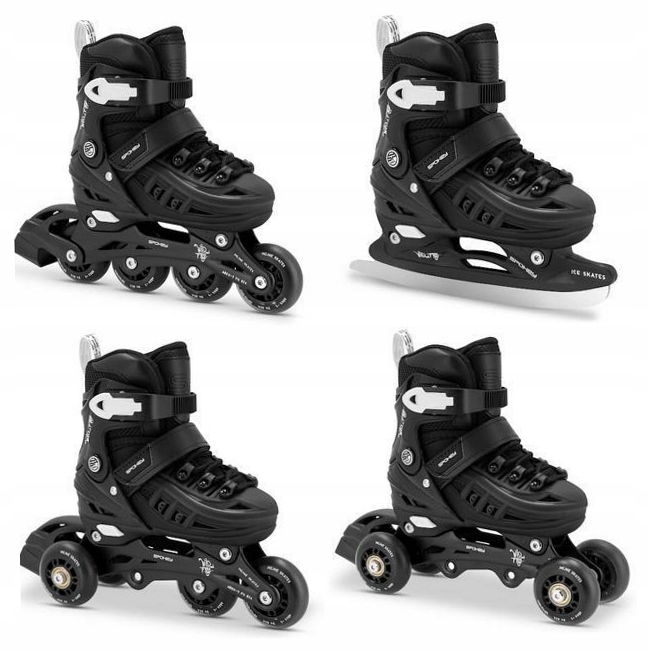 Rolki regulowane 4w1