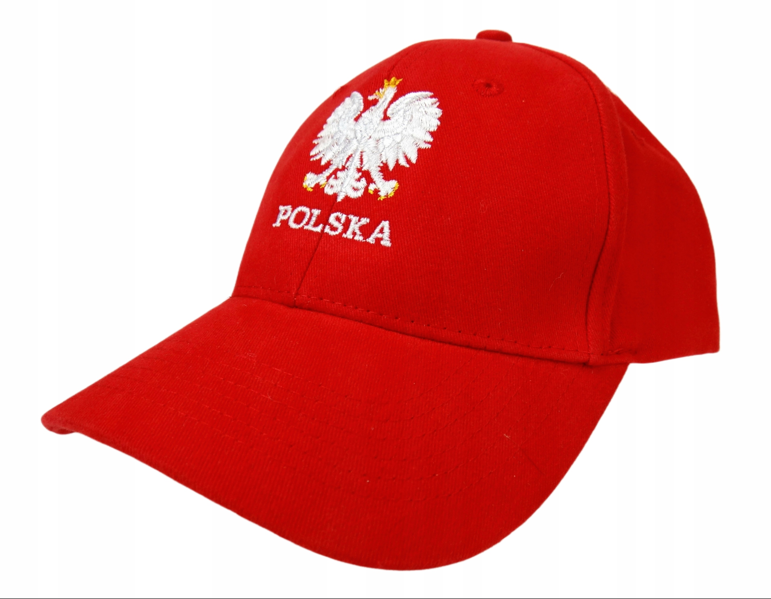 CZAPKA z daszkiem kibica POLSKA rozmiar męski 57-58 wzór H89