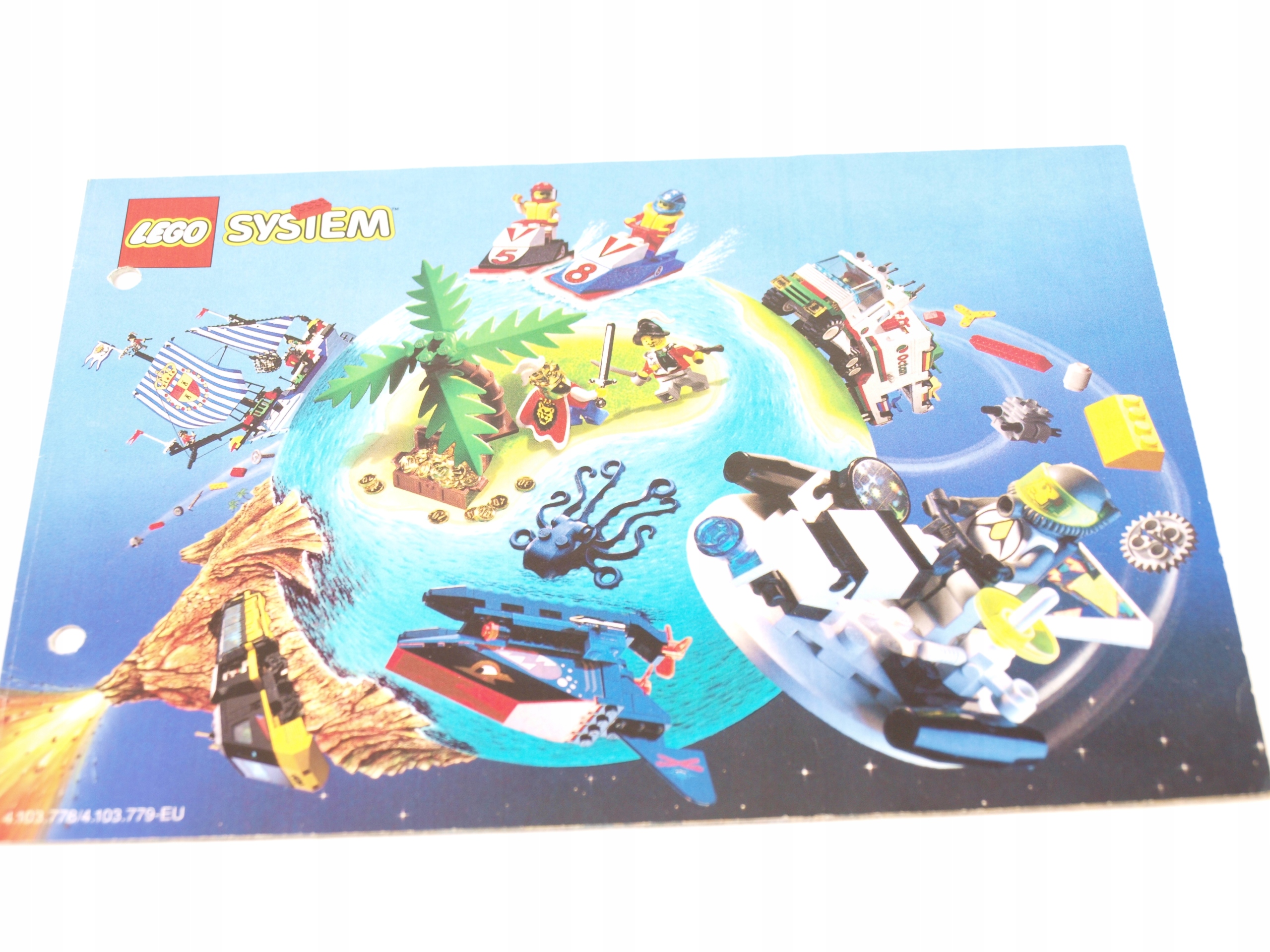 Katalog LEGO z Lat 90 System Castle Pirates Train