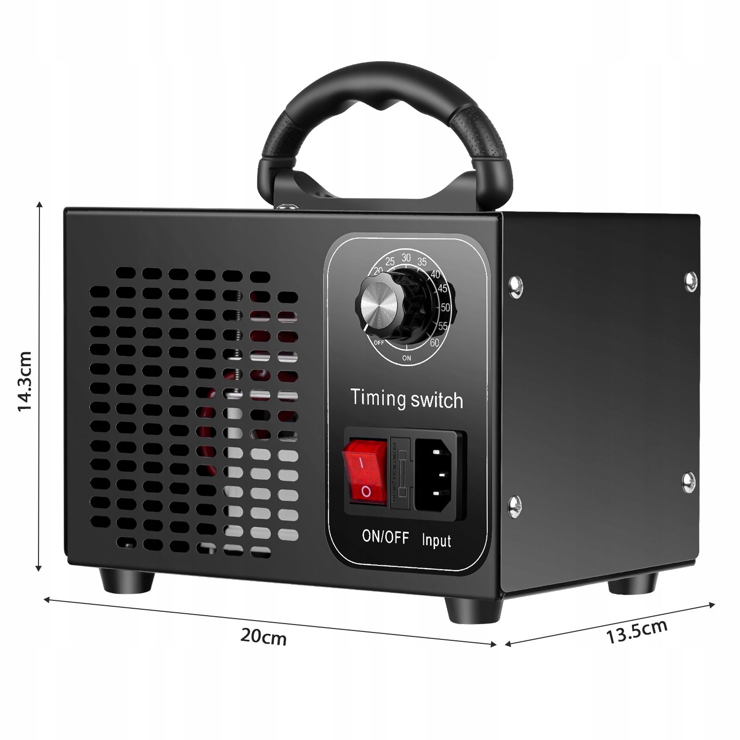 MOCNY GENERATOR OZONU OZONATOR 48g/h + TIMER CZASOMIERZ Marka Boxer