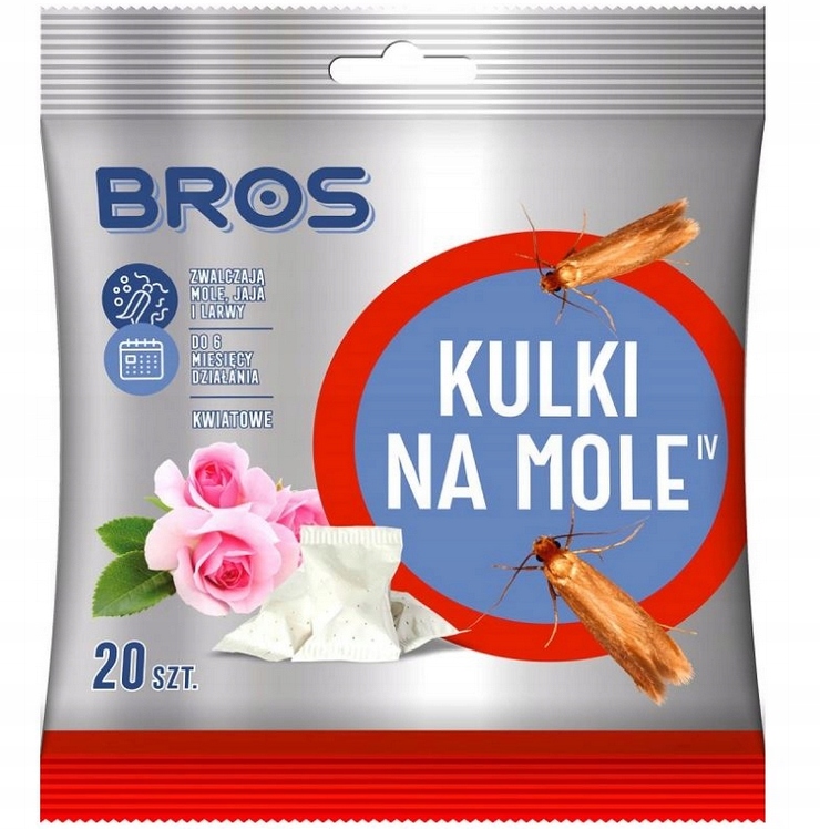 

Bros Kulki na mole kwiatowe 20 szt.