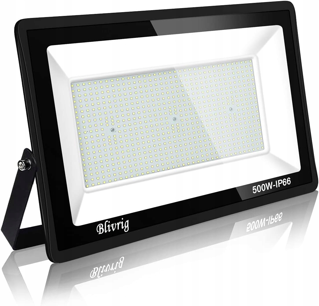 Led reflektor 500W 50000LM IP66 studená bílá barva pro zahradu a parkoviště Jefedana