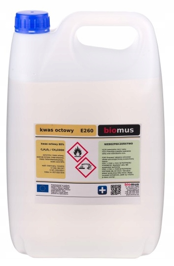 

Biomus Kwas octowy 80% czysty 5L