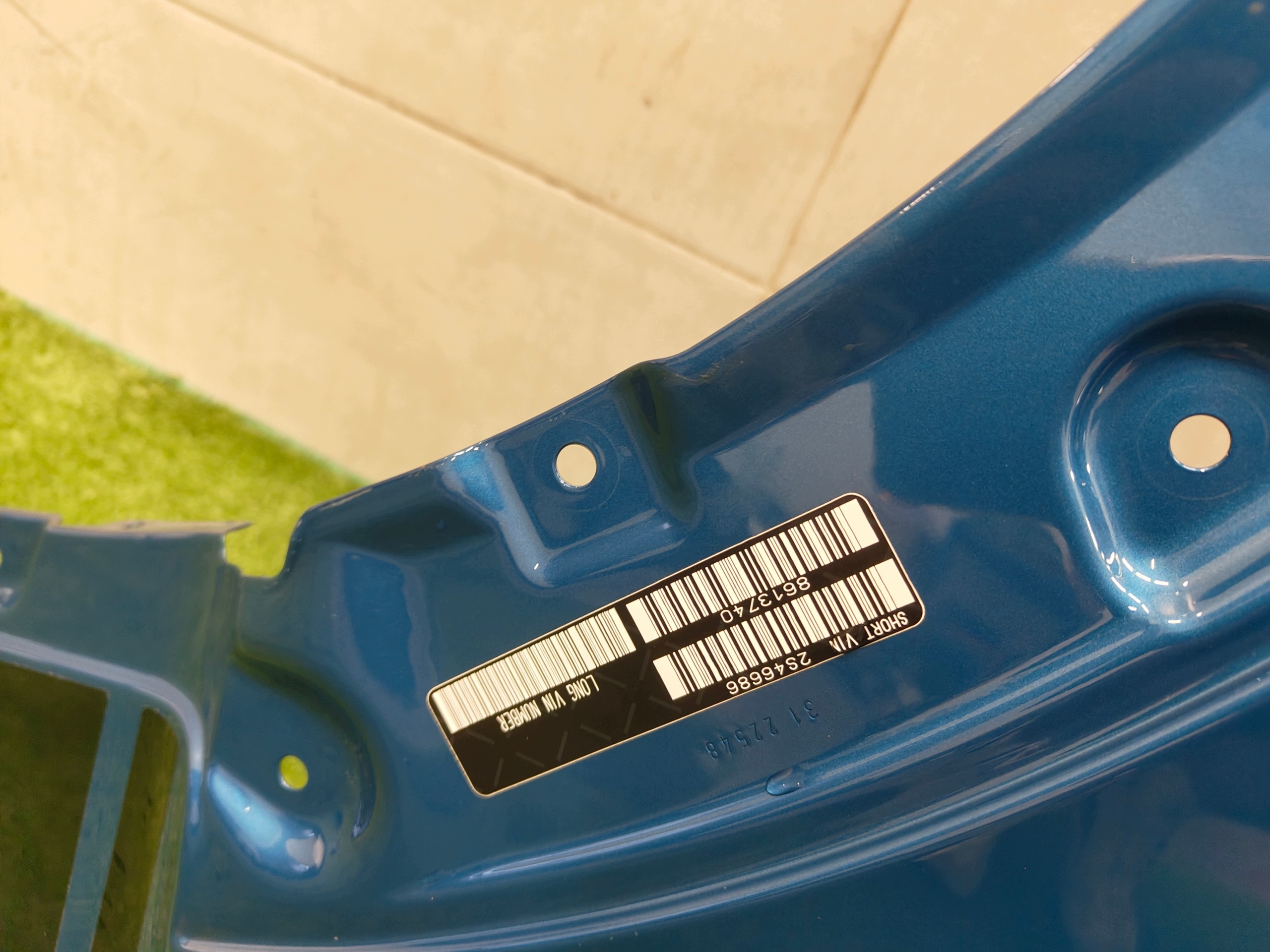 MINI F54 LCI JCW fender front front right left colour C2M