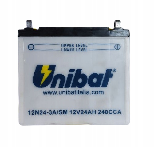 Batéria Unibat 12N24-3A/SM 214A 24Ah P+