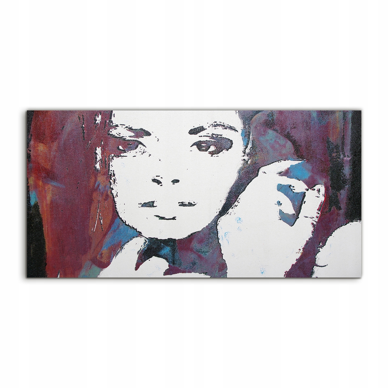 

Fotoobraz 120x60 z nadrukiem Twarz Kobiety Portret