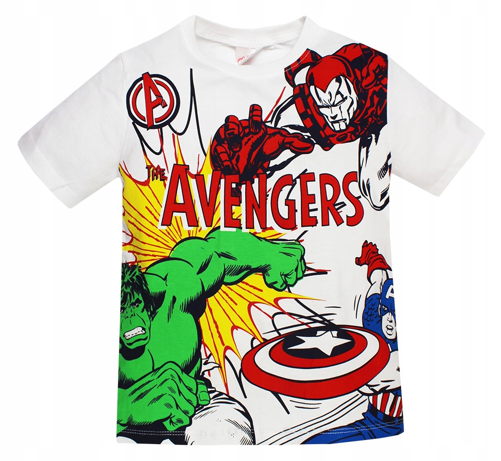 AVENGERS PIŻAMA CHŁOPIĘCA ZESTAW SPODENKI PODKOSZULEK LATO MARVEL 128 8 LAT Marka Sun City