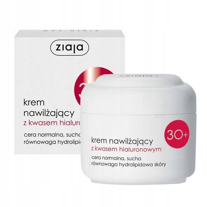 

Ziaja Krem Nawilżający Kwas Hialuronowy 30+ 50ml