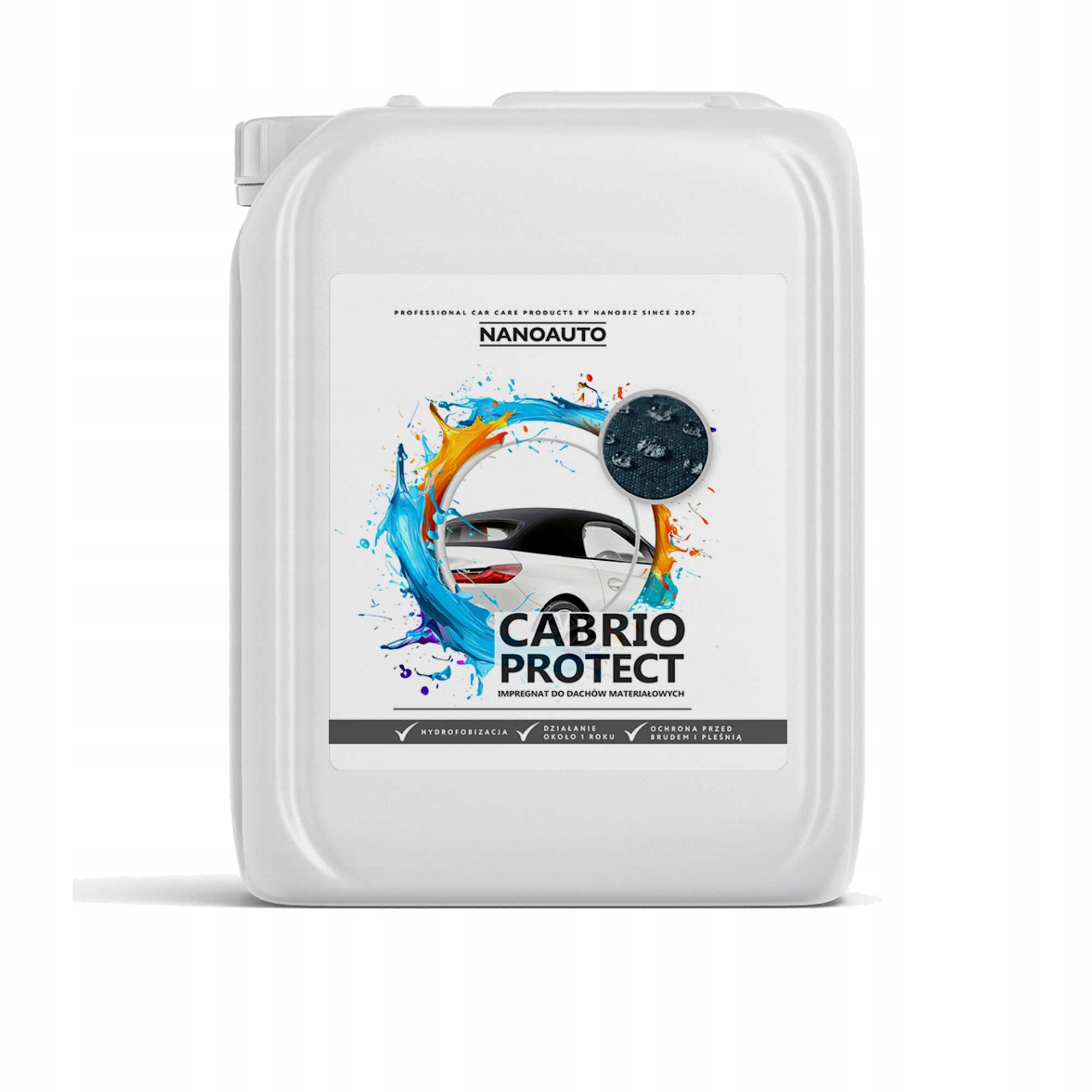 Nanoauto Impregnát na strechy kabriolet – ochrana na najvyššej úrovni! 5L