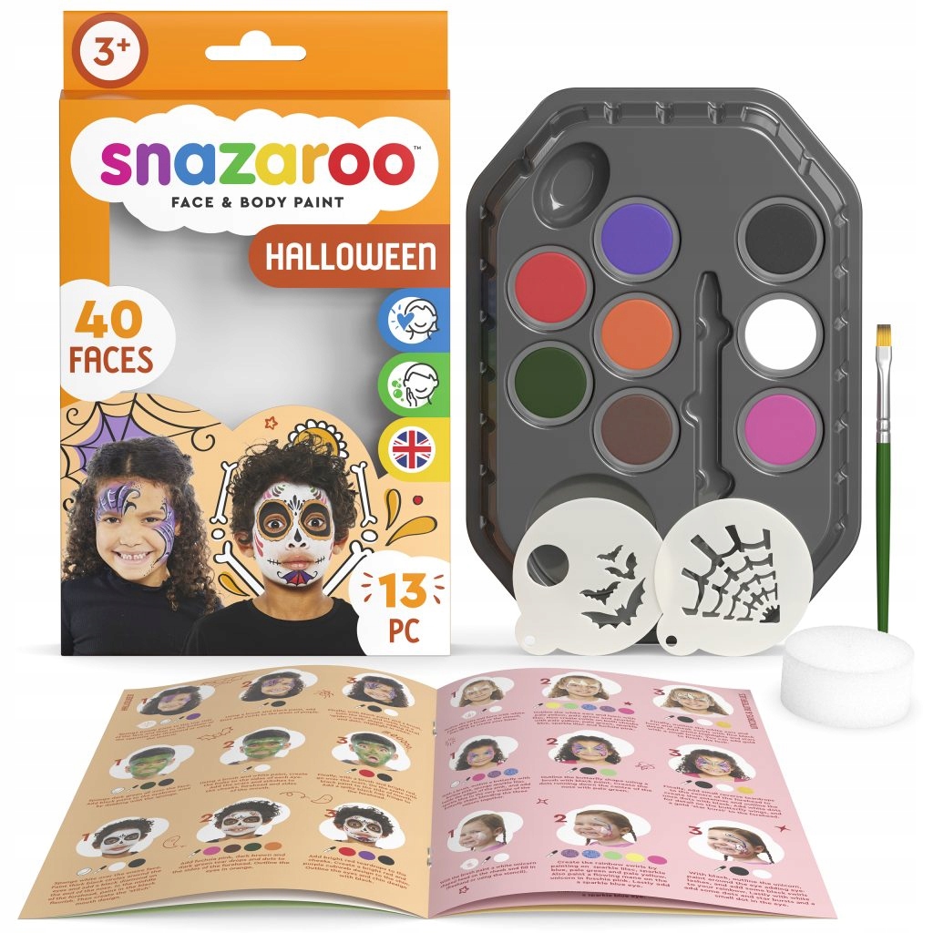 

Snazaroo Zestaw Do Malowania Twarzy Halloween