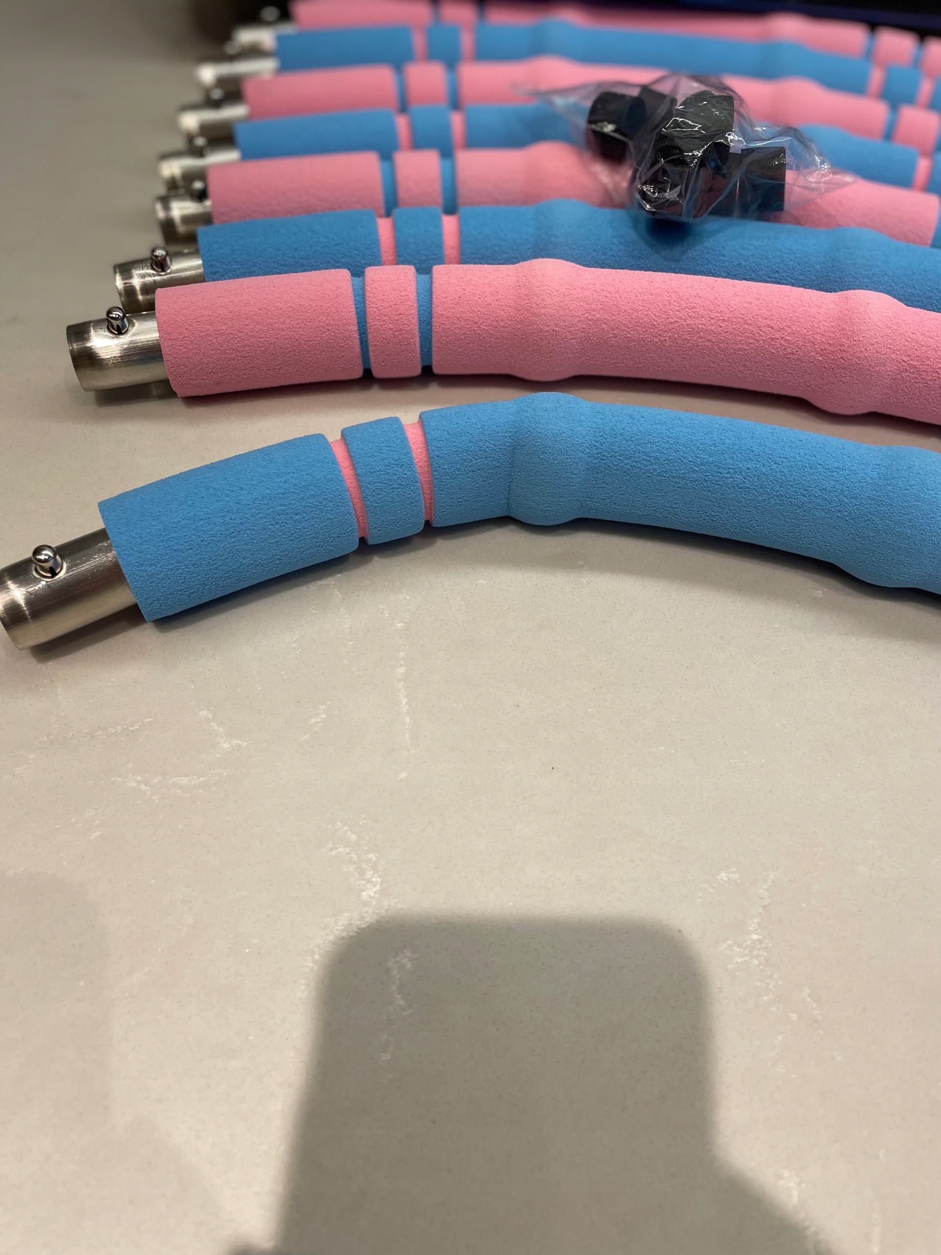 Hula hop Ikonka 85 cm wielokolorowy defekt Średnica 85 cm