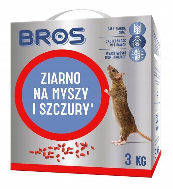 

Ziarno na myszy I szczury Bros 3kg