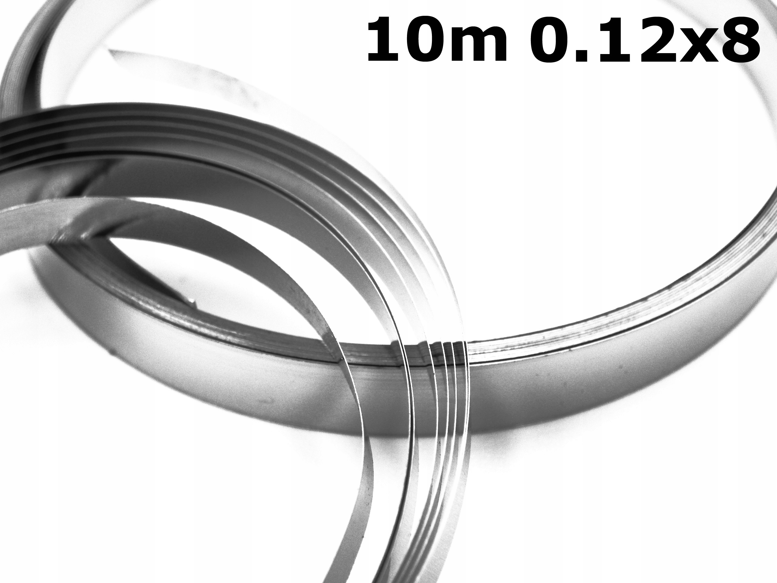 Taśma niklowa 0.12x8mm 10 mb do zgrzewania ogniw