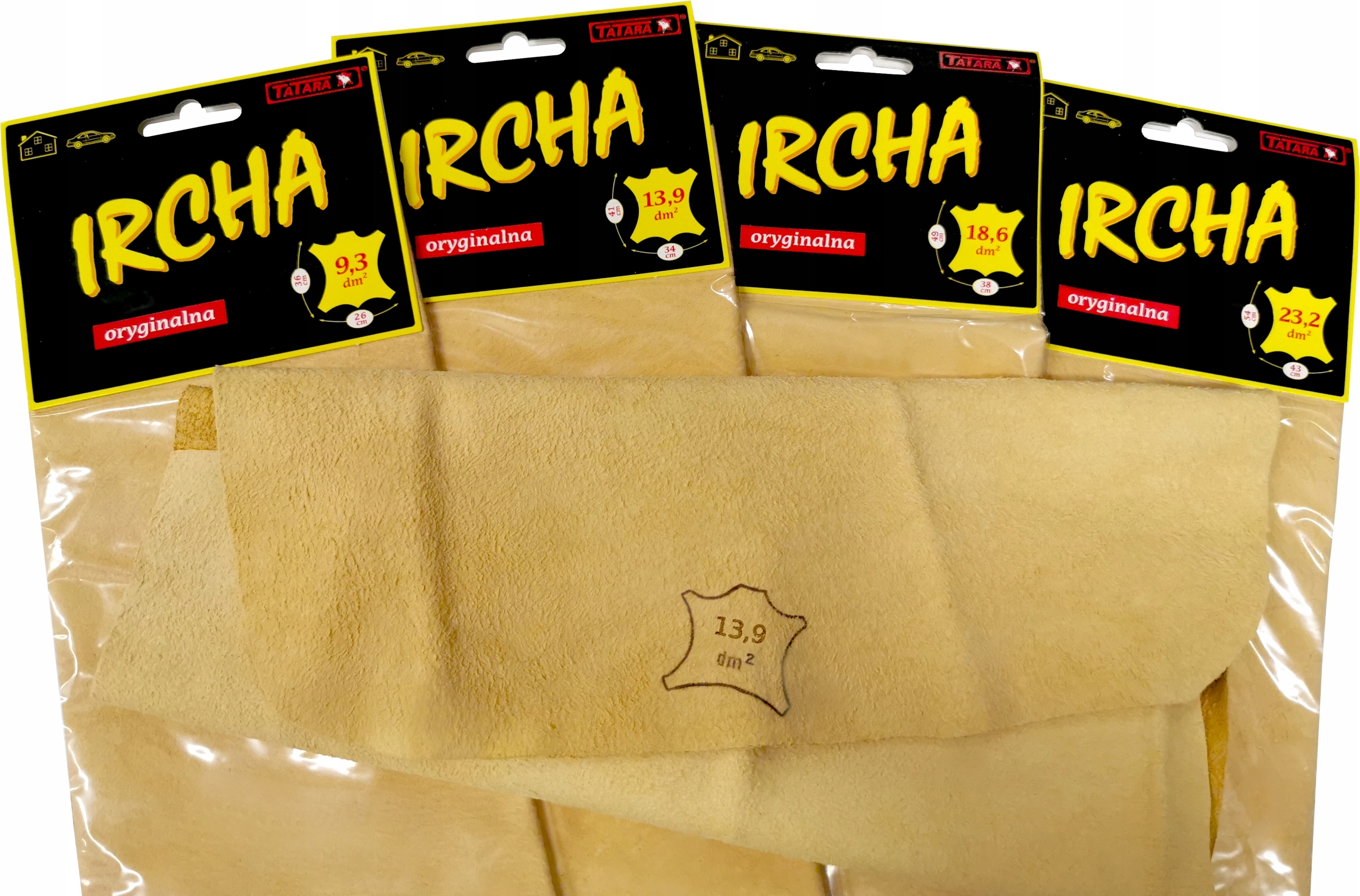 

Ścierka Z Naturalnej Skóry Ircha samochodu Tatara