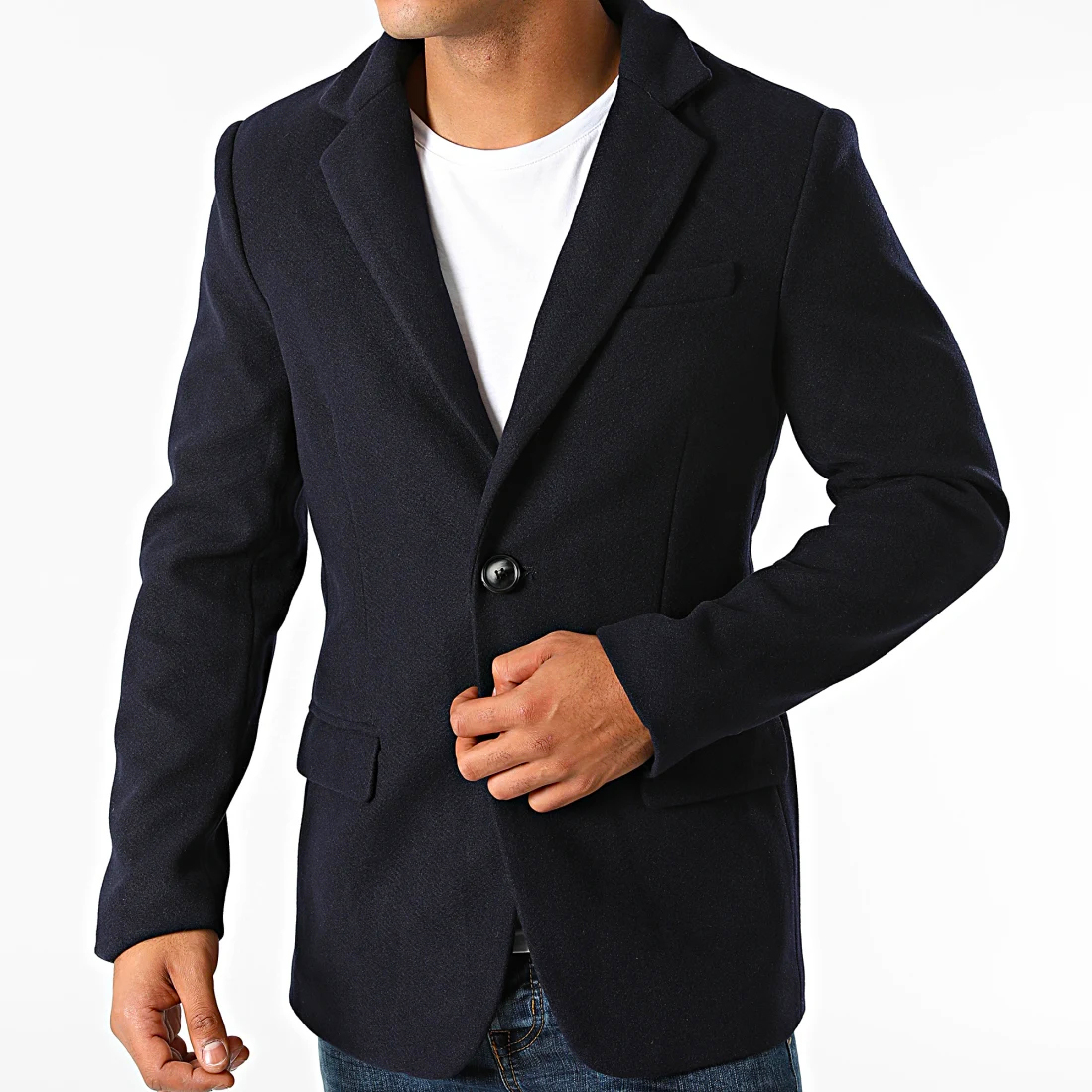 Sako Ležérní Volnočasové Sportovní Střih Slim Fit