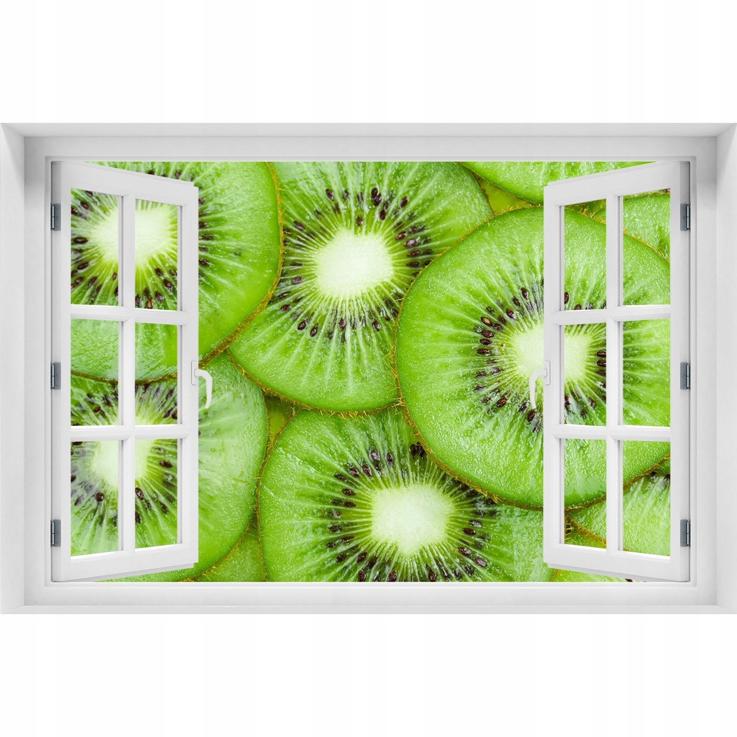 

Naklejka ścienna Okno samoprzylepne Kiwi 90x60