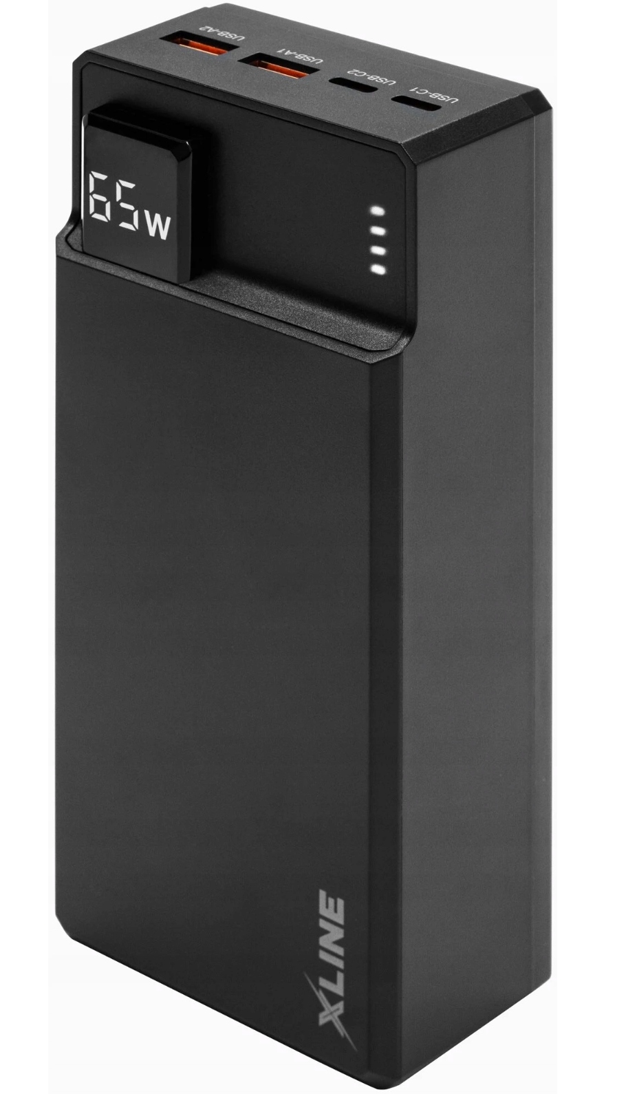 Powerbanka Xline GPB366K 30000 mAh 65 W čierna