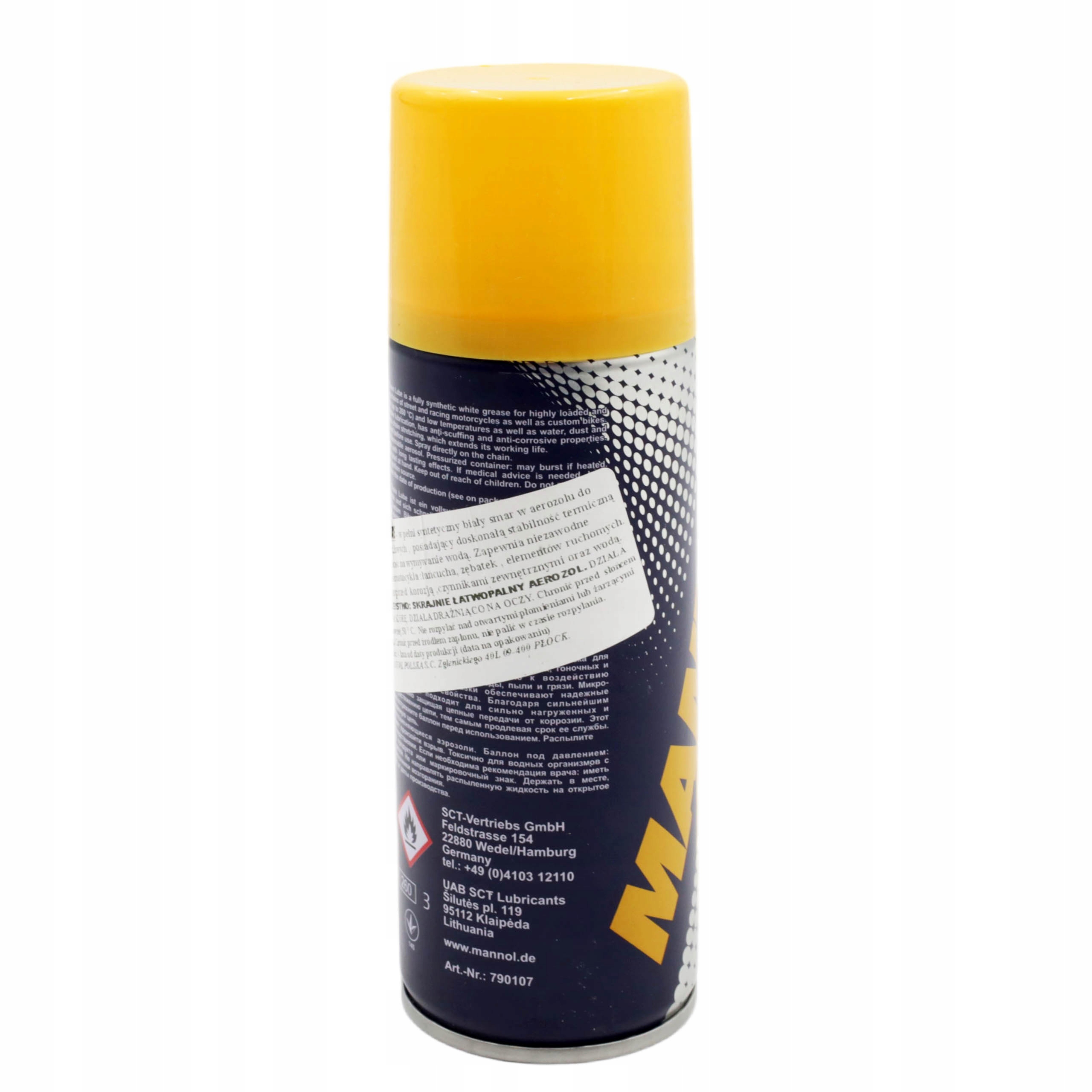 Smar do Łańcuchów Mannol Chain Lube 200ml Rodzaj biały smar