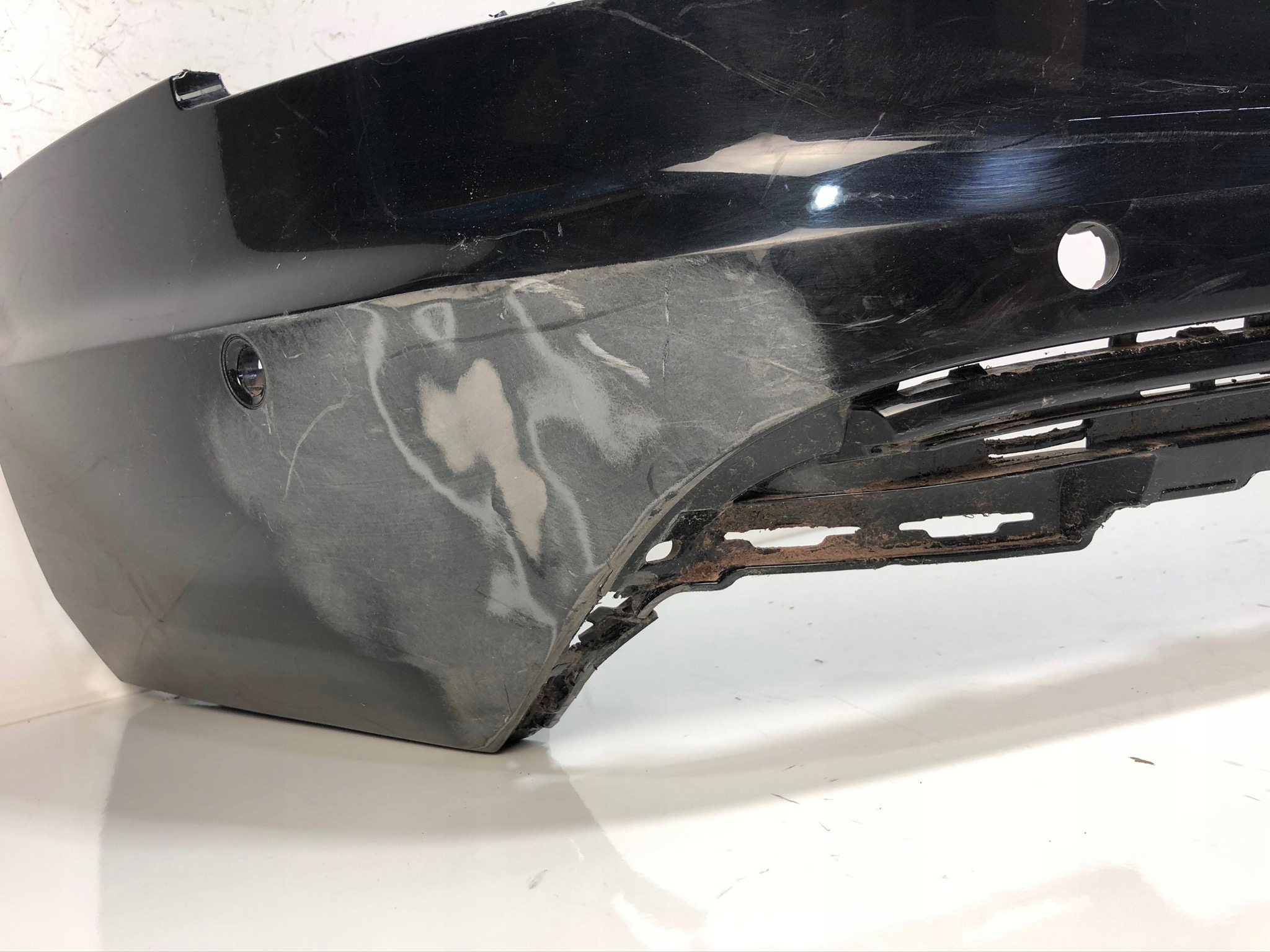 bumper rear part TYLNI AUDI Q7 4M S-LINE 4M0807527D