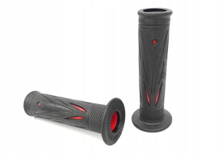 

Manetki kierownicy progrip gripy czarno czerwone