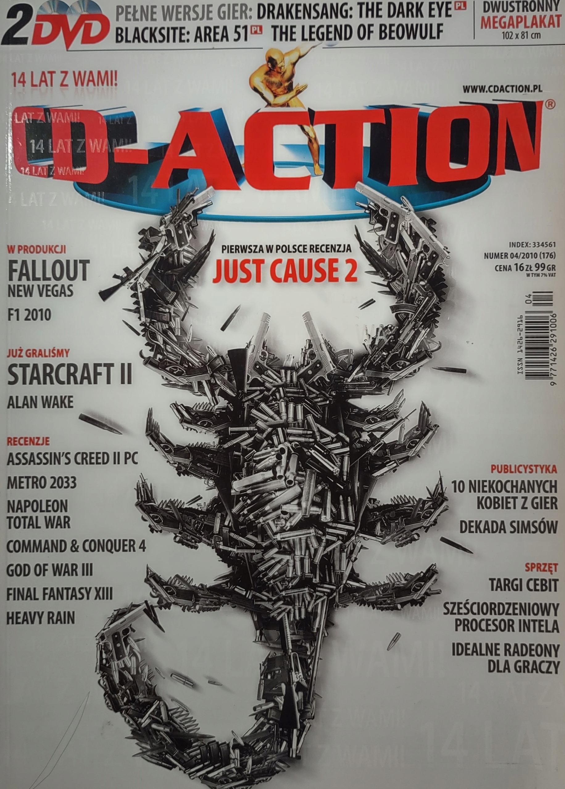 CD-Action 4/2010 brak płyt