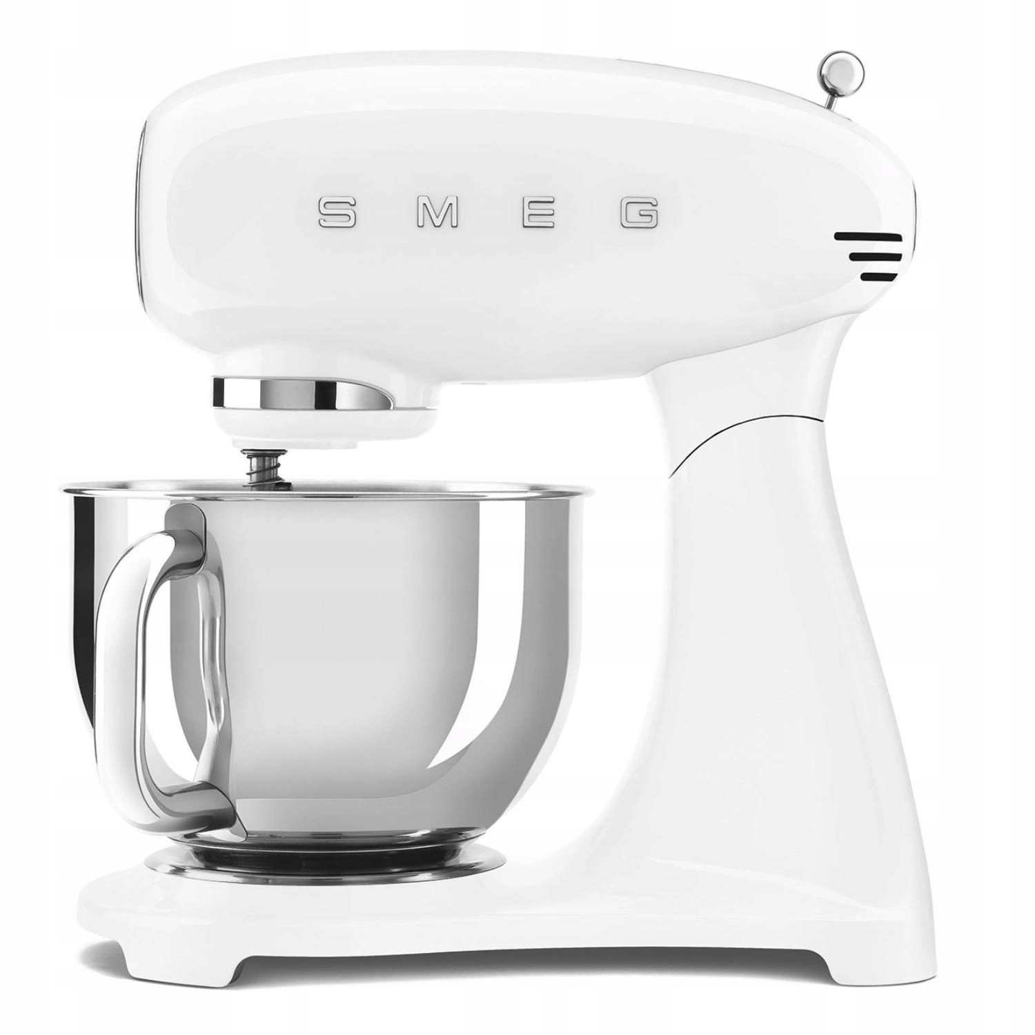 Kuchynský planetárny mixér Smeg SMF03WHEU 50'STYLE s miskou 4,8 L biely