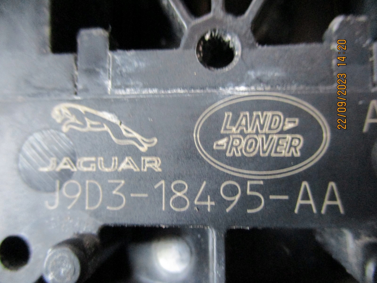 Électrovanne ELEKTRO Vanne RANGE ROVER EVOQUE J9D3-18495-AA