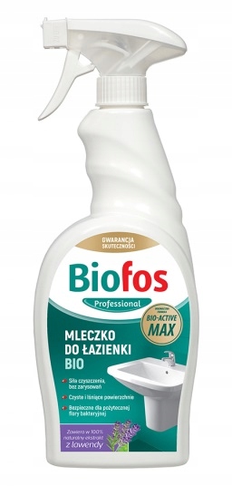 

Biofos mleczko do czyszczenia łazienki Eko 750ml