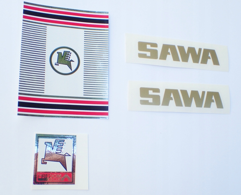 Naklejki zestaw Romet Sawa