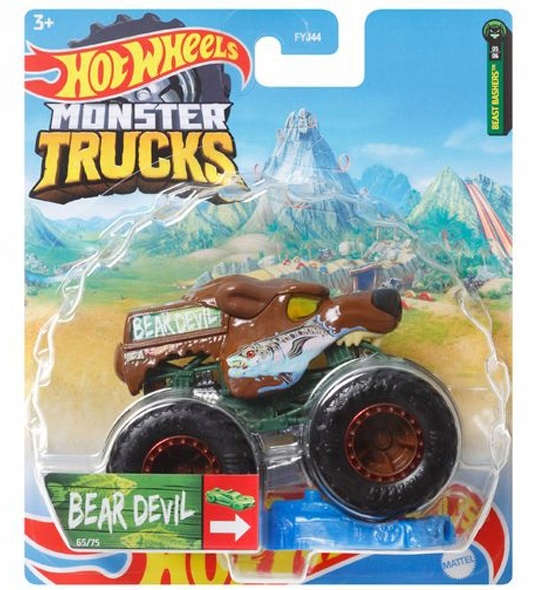 

Bear Devil Truck Auta Hot Wheels Monster Trucks