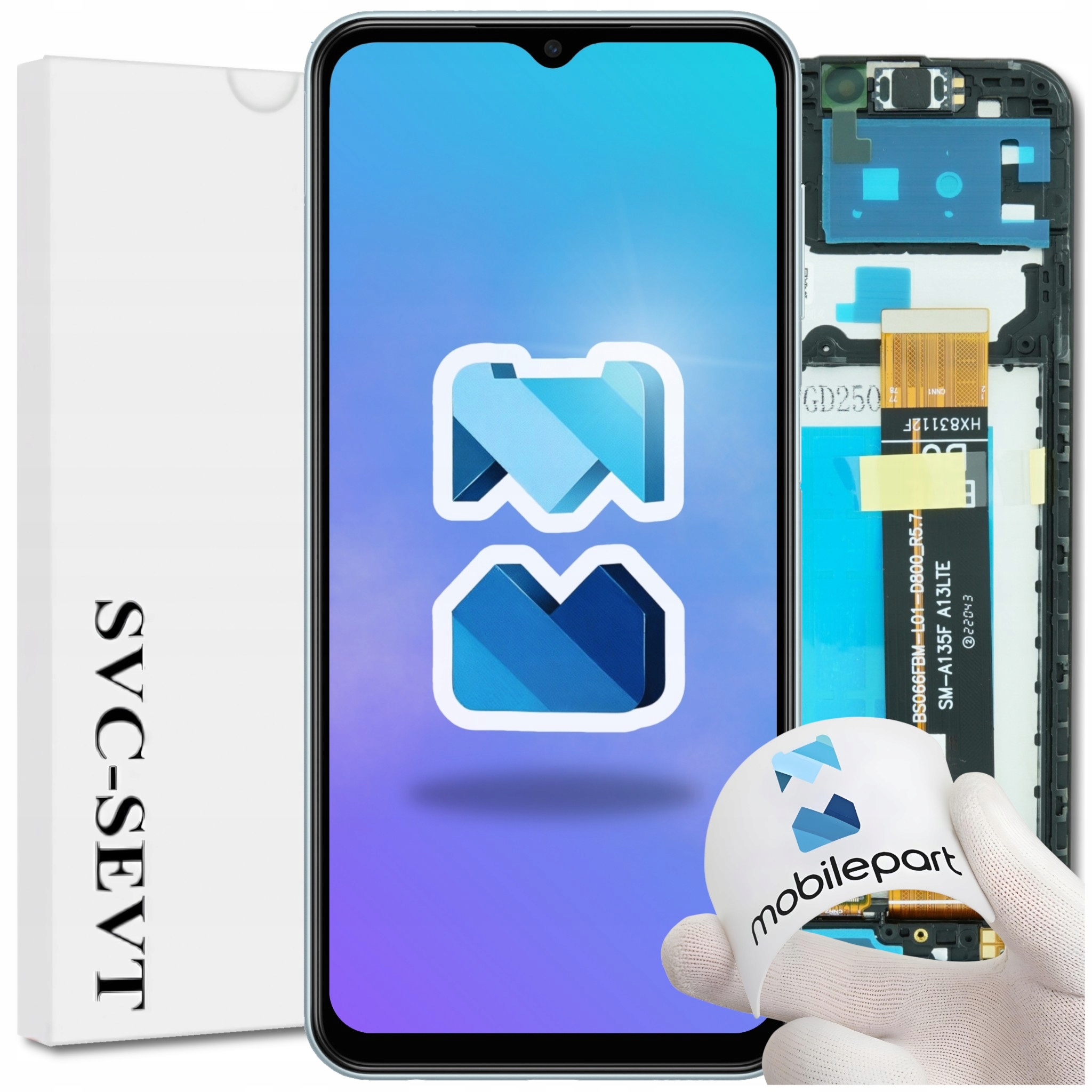 Matryca do Samsung M13 4G LCD SM-M135F/DSN Ekran Ramka Oryginał Mobilepart