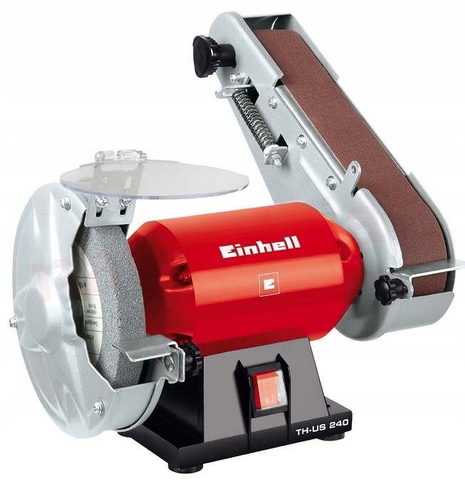 EINHELL TH-US240 НАСТОЛЬНЫЙ ЛЕНТОЧНЫЙ ШЛИФОВАЛЬНЫЙ СТАНОК + РЕМНИ