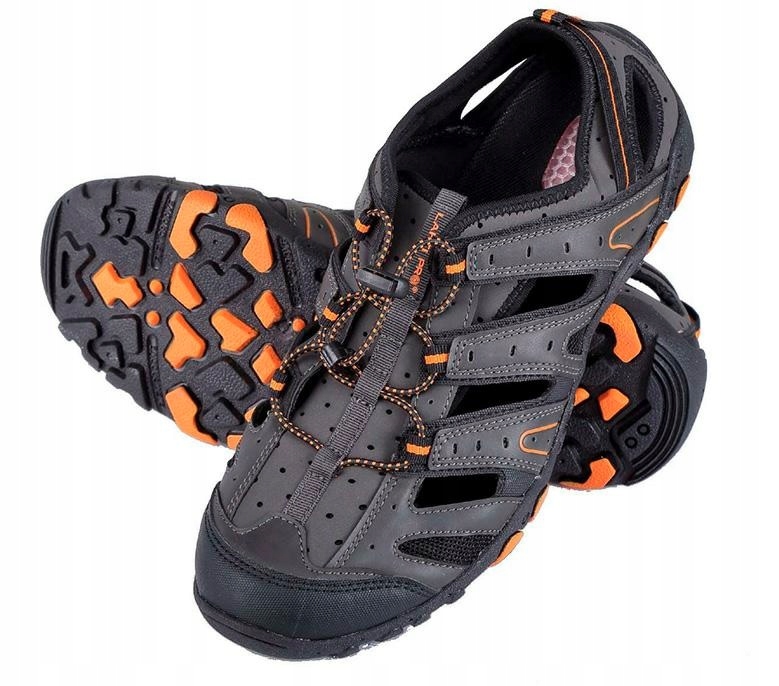 

Sandały trekkingowe Pu dzianina 44 szare Lahti Pro