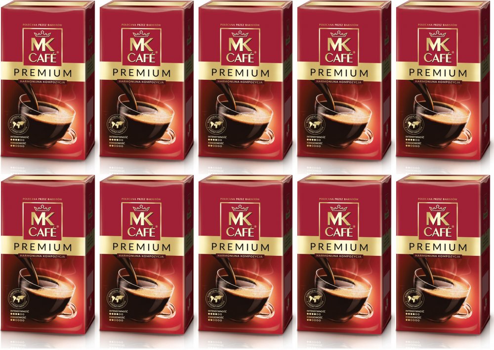 Kawa mielona Mk Cafe Premium 500g x10