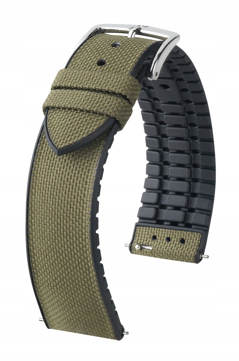 Pásek Na Hodinky Hirsch Arne Olive 20 mm 0925090040-2-20
