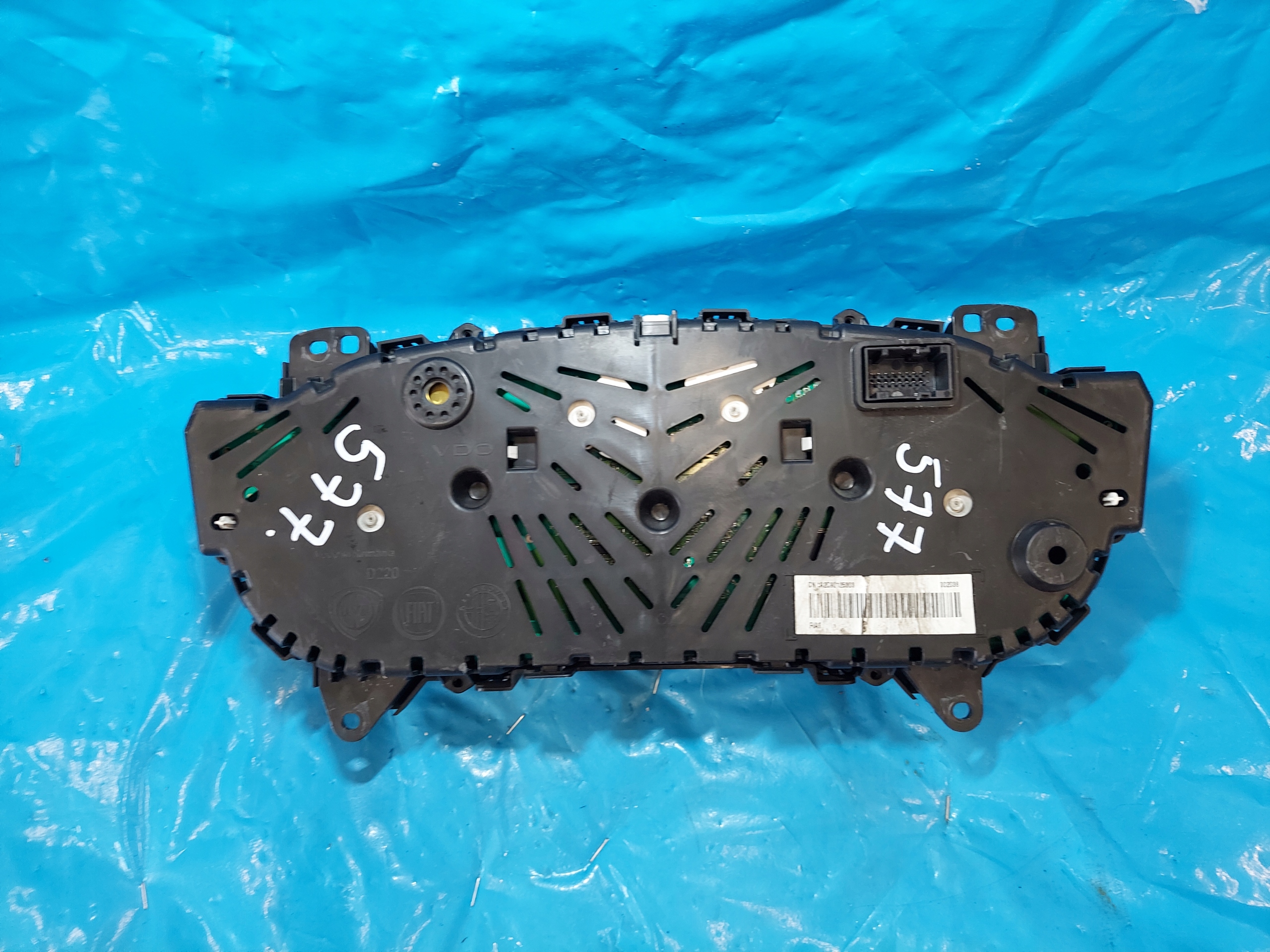 dials clock FIAT 500L 1.3 MJTD 52003379