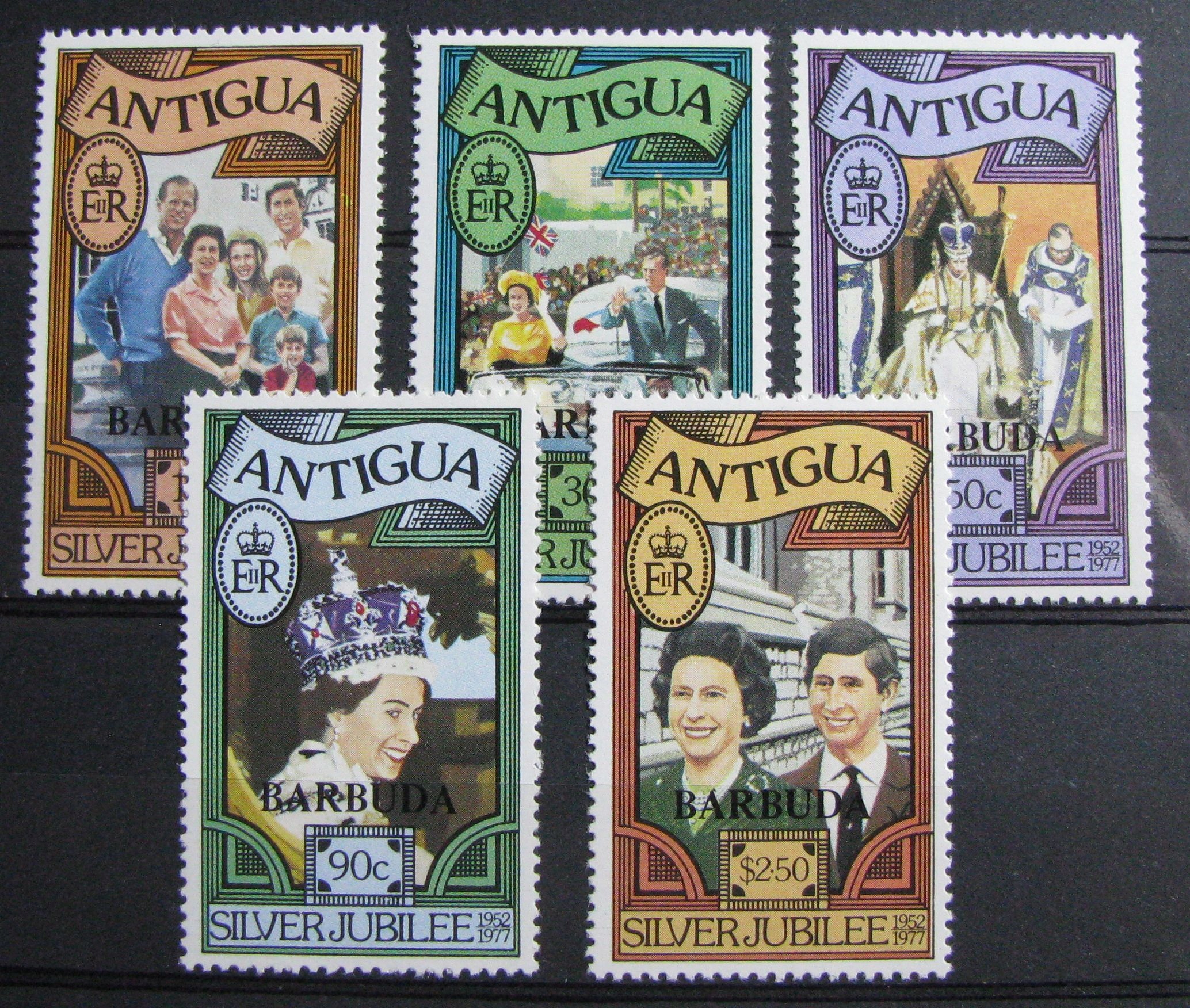 ANTIGUA i BARBUDA - Mi 316-320 **