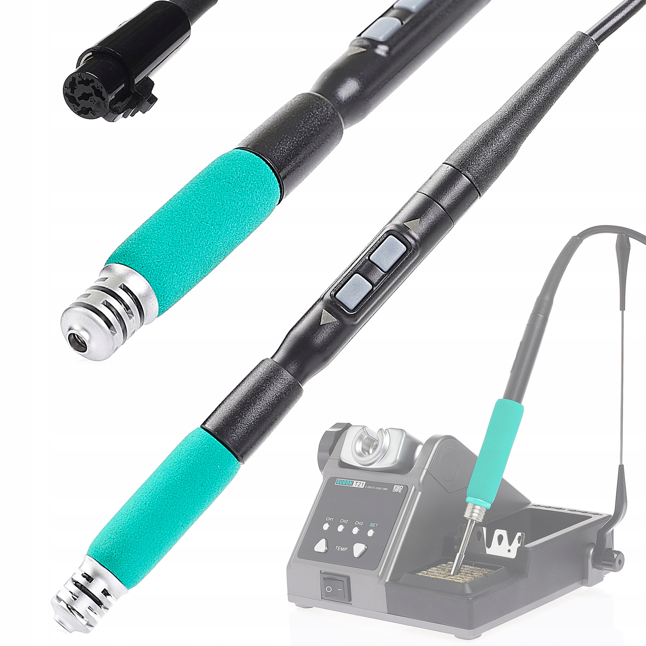 Baňka Na Hroty Držák C115 T115 Pro Pájecí Stanici Sugon T21 Aifen A902