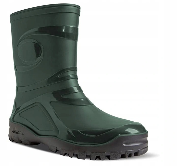 

Kalosze Damskie Demar na Deszcz Pvc Zielone 38