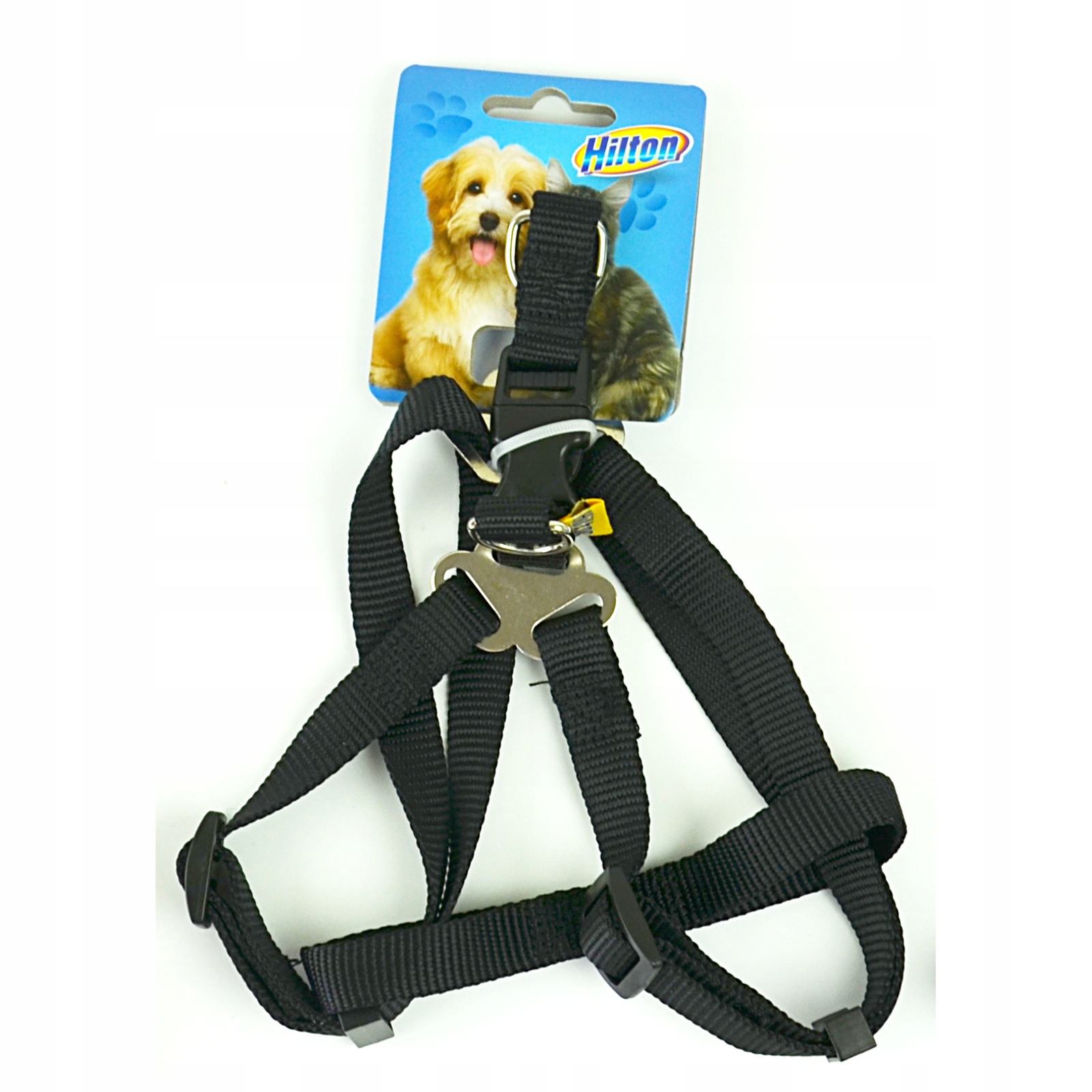 

Hilton szelki 2,0x40/70 cm czarna taśma dla psa