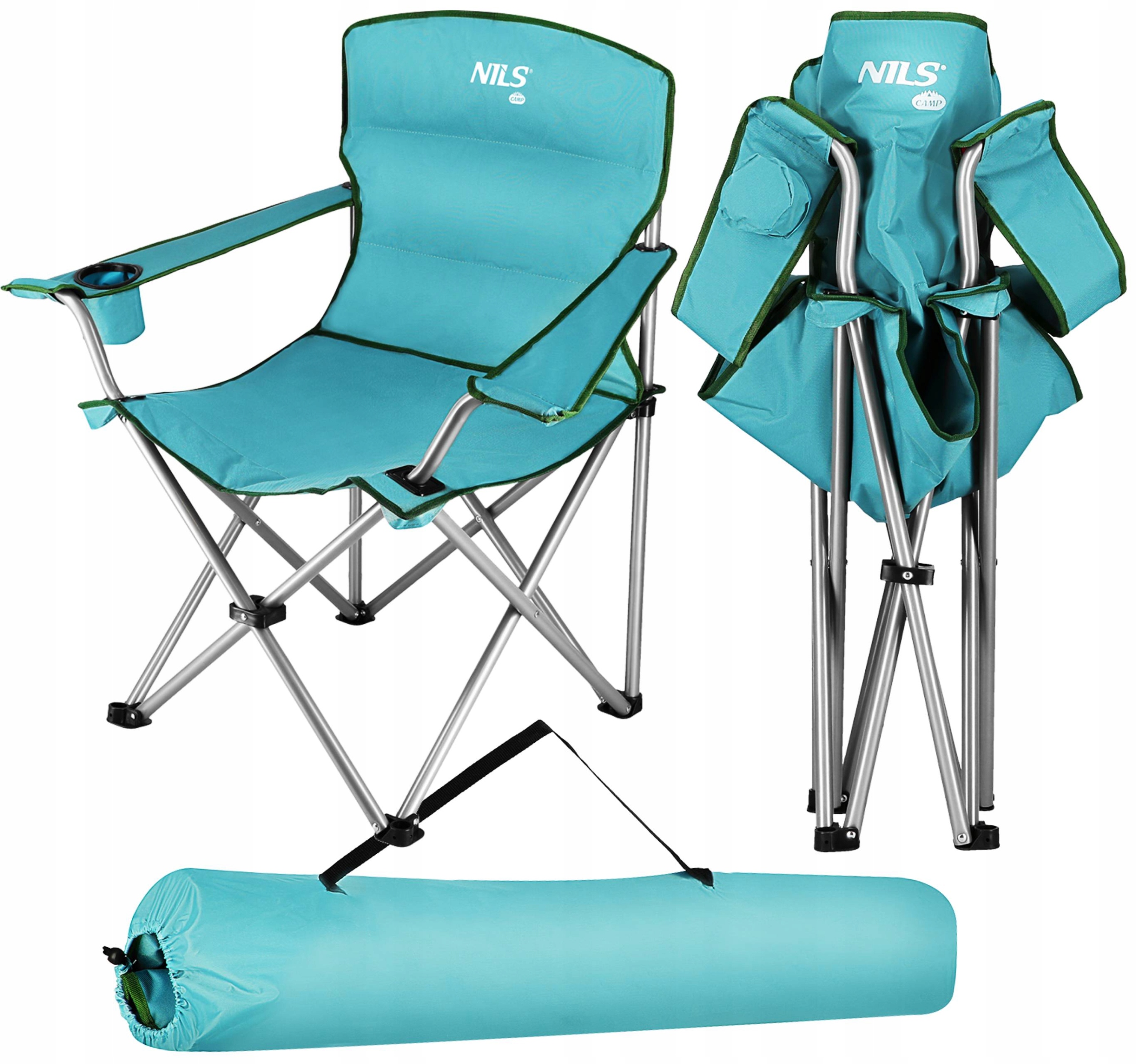 

Krzesło Turystyczne Składane Wędkarskie Z Oparciem