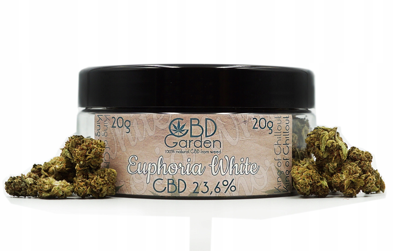 

Susz Cbd Euphoria White 20 gram Cbd 23,6% konopie