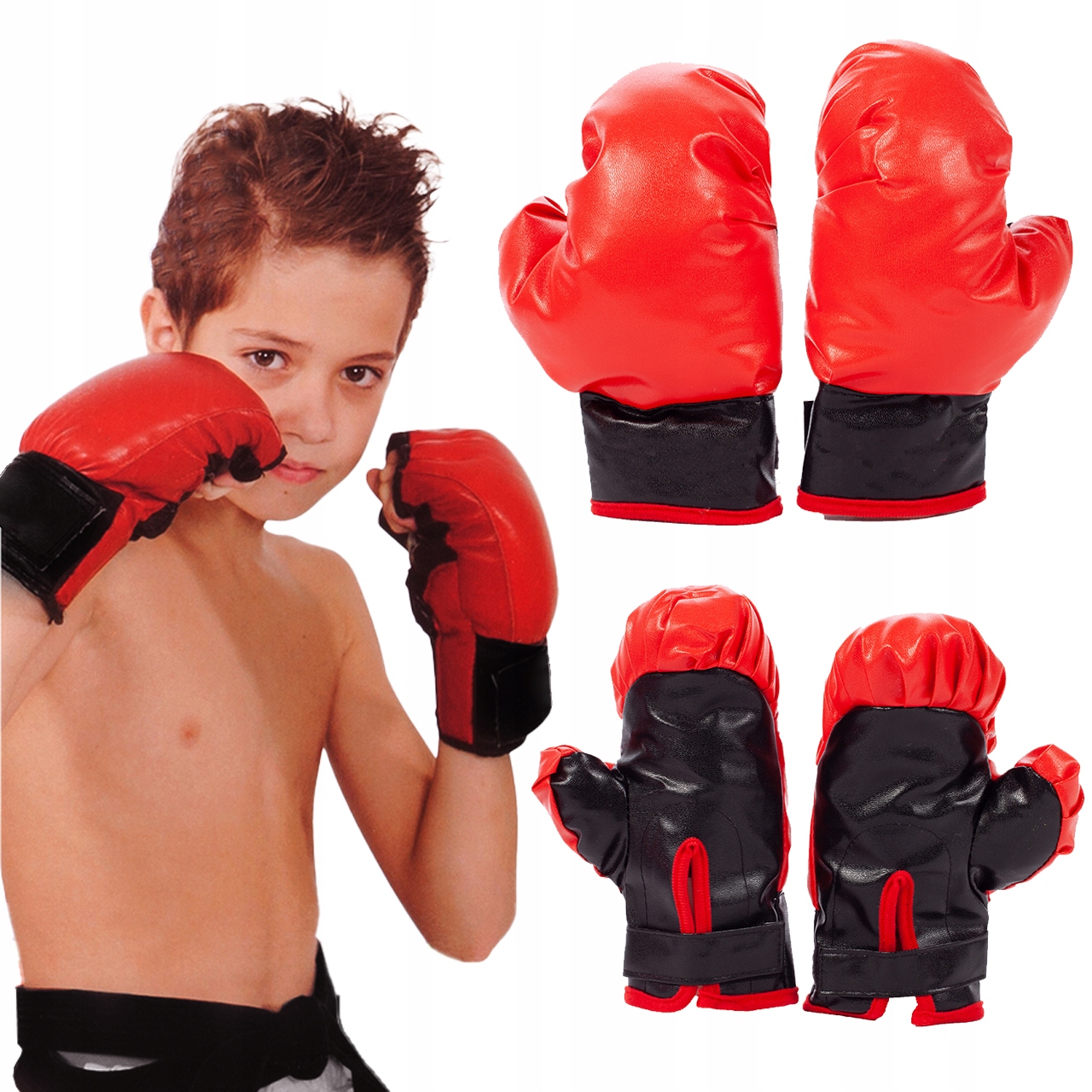 DĚTSKÝ BOXERSKÝ SET HRUŠKA BOXERSKÉ RUKAVICE Minimální počet hráčů 1