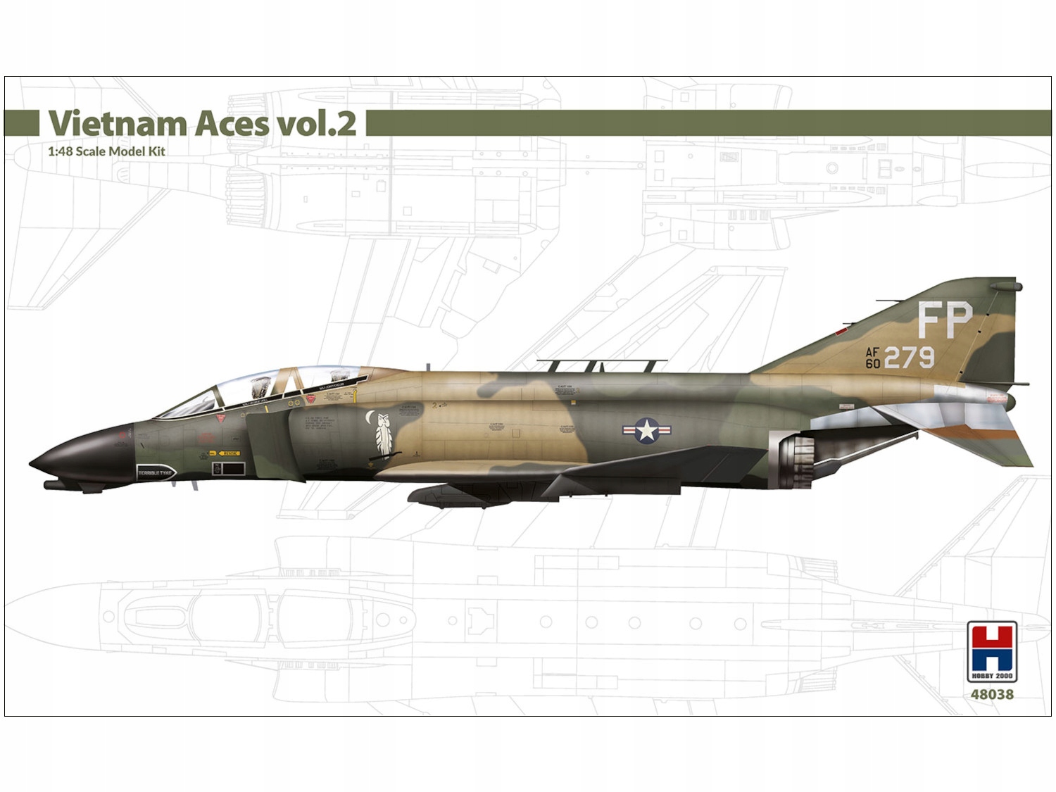 Letadlo McDonnell Douglas F-4C Phantom II Va vol.2 model 48038 Hobby 2000