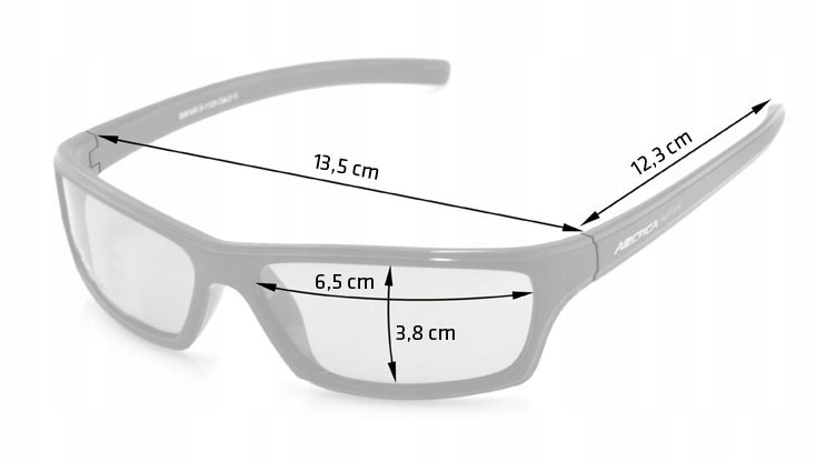 OKULARY ROWEROWE FOTOCHROMOWE KAT. 1-3 ARCTICA S-340F UV400 UNISEX + PASEK Marka Arctica