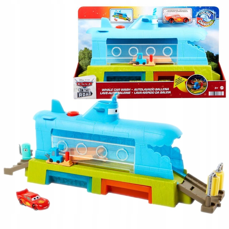 

Mattel Disney Auta Wieloryb Supermyjnia HGV70