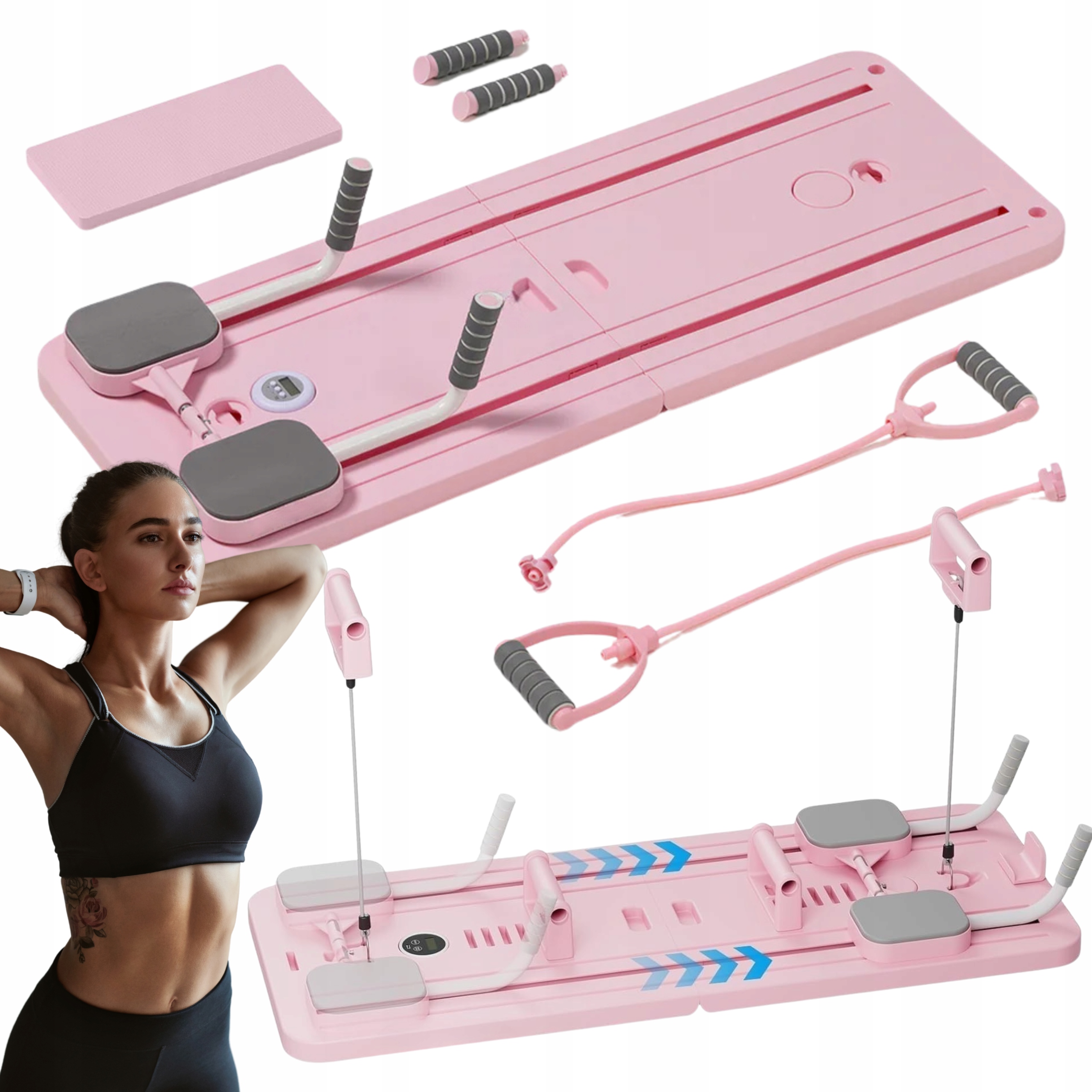 Składana deska do pilatesu – domowy reformer, pilates joga fitness